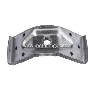 Custom Zinc Plated Steel Table Leg Brace Bracket